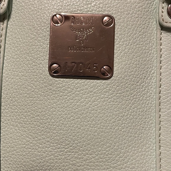 MCM Mint Green Handbag - Picture 2 of 12